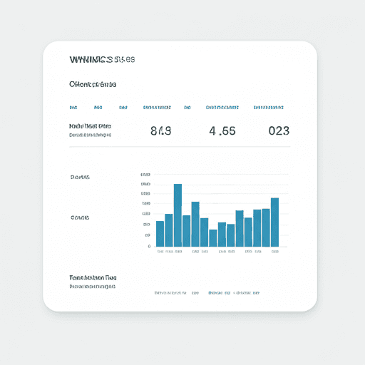 High-fidelity WHMCS dashboard mockup showing financial graphs and client statistics